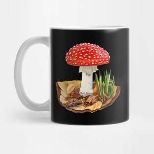 MUSHROOM ART SERIES: Fly Agaric (Amanita muscaria) Mug